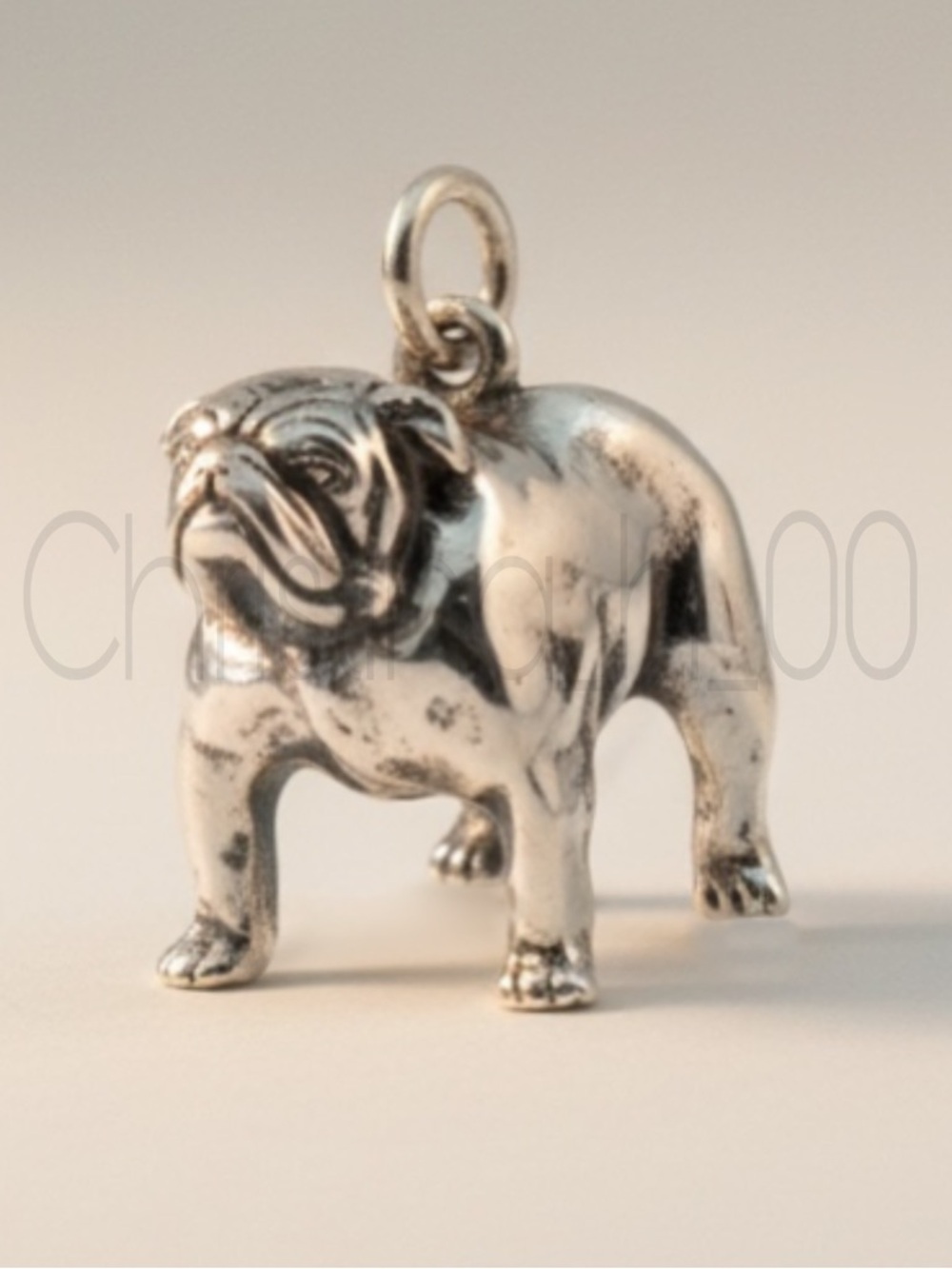 RARE bulldog James Avery charm/pendant NEW & PERFECT